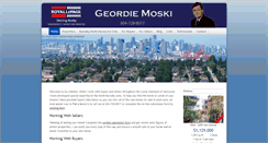 Desktop Screenshot of geordiemoski.com