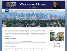 Tablet Screenshot of geordiemoski.com